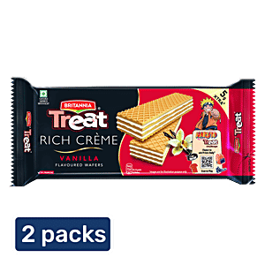 Britannia Treat Vanilla Cream Wafers - 2Pcs