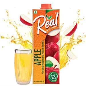 Real Activ Apple Juice - With No Added Sugar & Preservatives