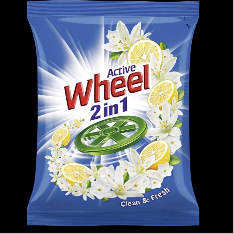 Wheel 2in1 Active Detergent Powder - 1kg